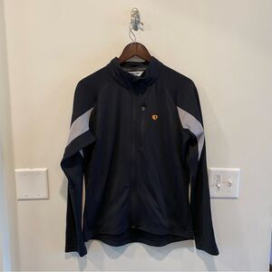 Pear Izumi women’s Black Cycling Jacket full zip size medium performance